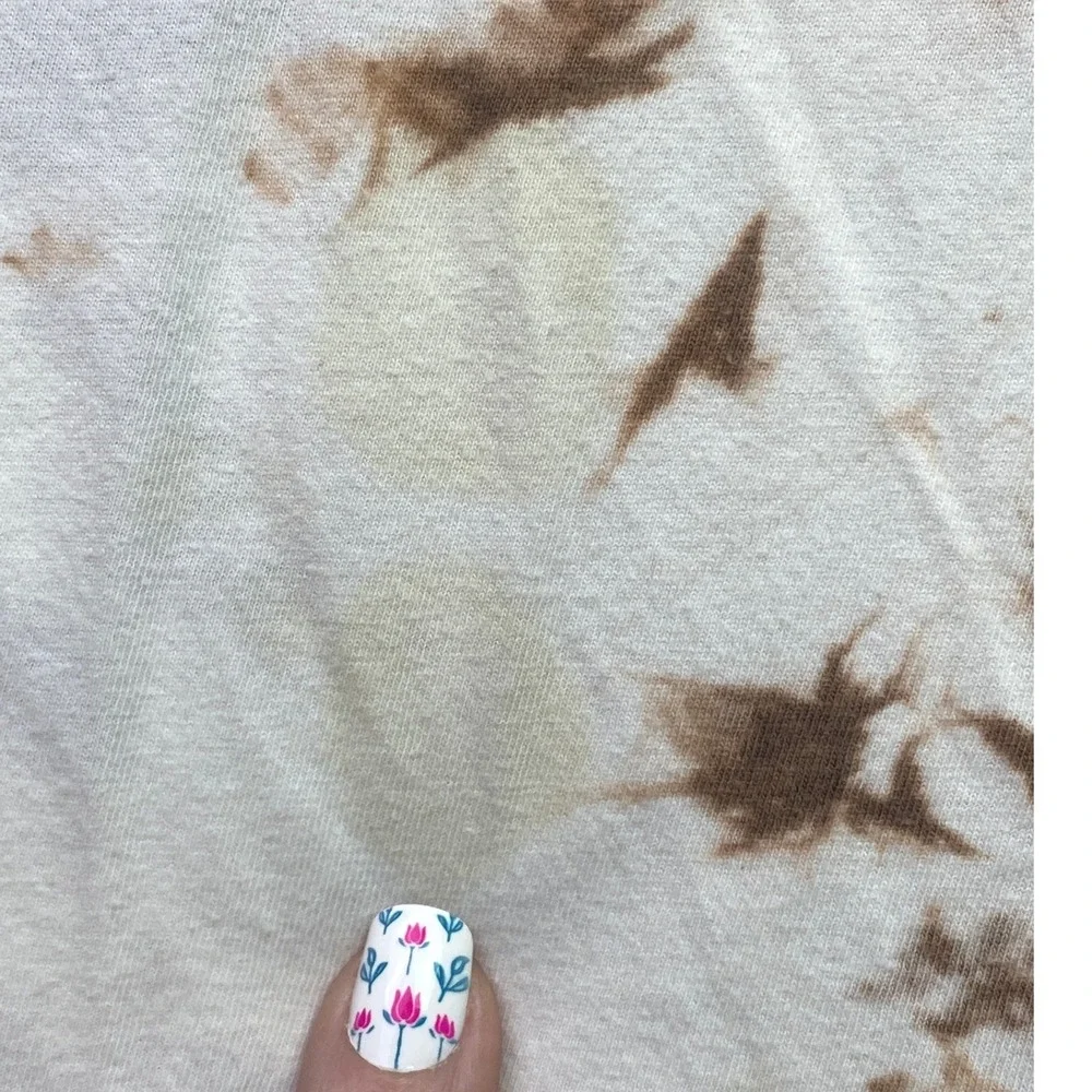 Guess Shirt Mens Large Tie-Dye Preppy Academia Streetwear Everyday AOP Spell Out - Picture 5 of 8